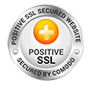positive ssl secured website